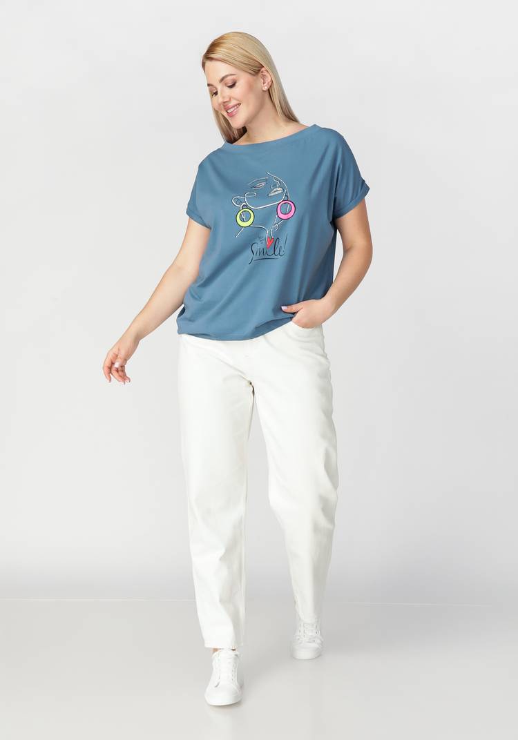 Футболка женская Виолетта шир.  750, рис. 17