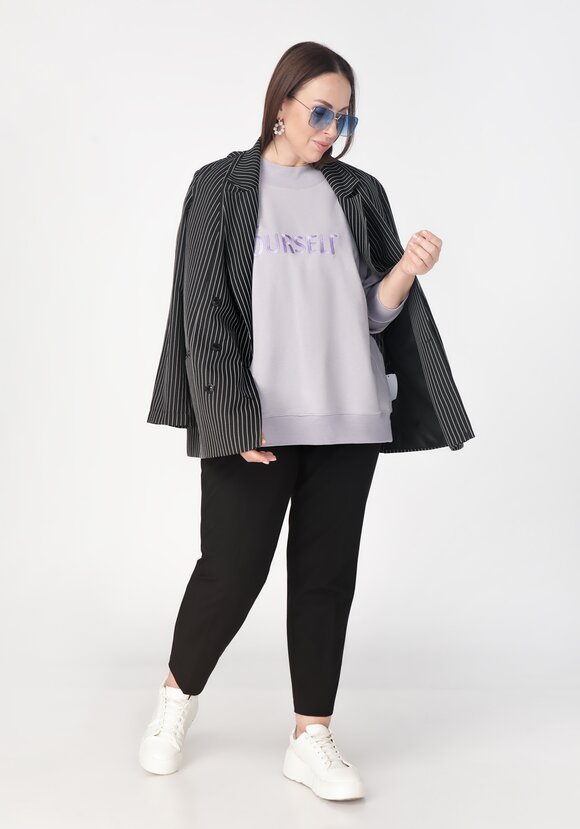 Свитшот с вышивкой шир.  580, рис. 4