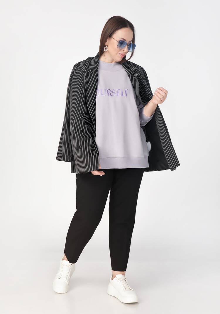 Свитшот с вышивкой шир.  750, рис. 4