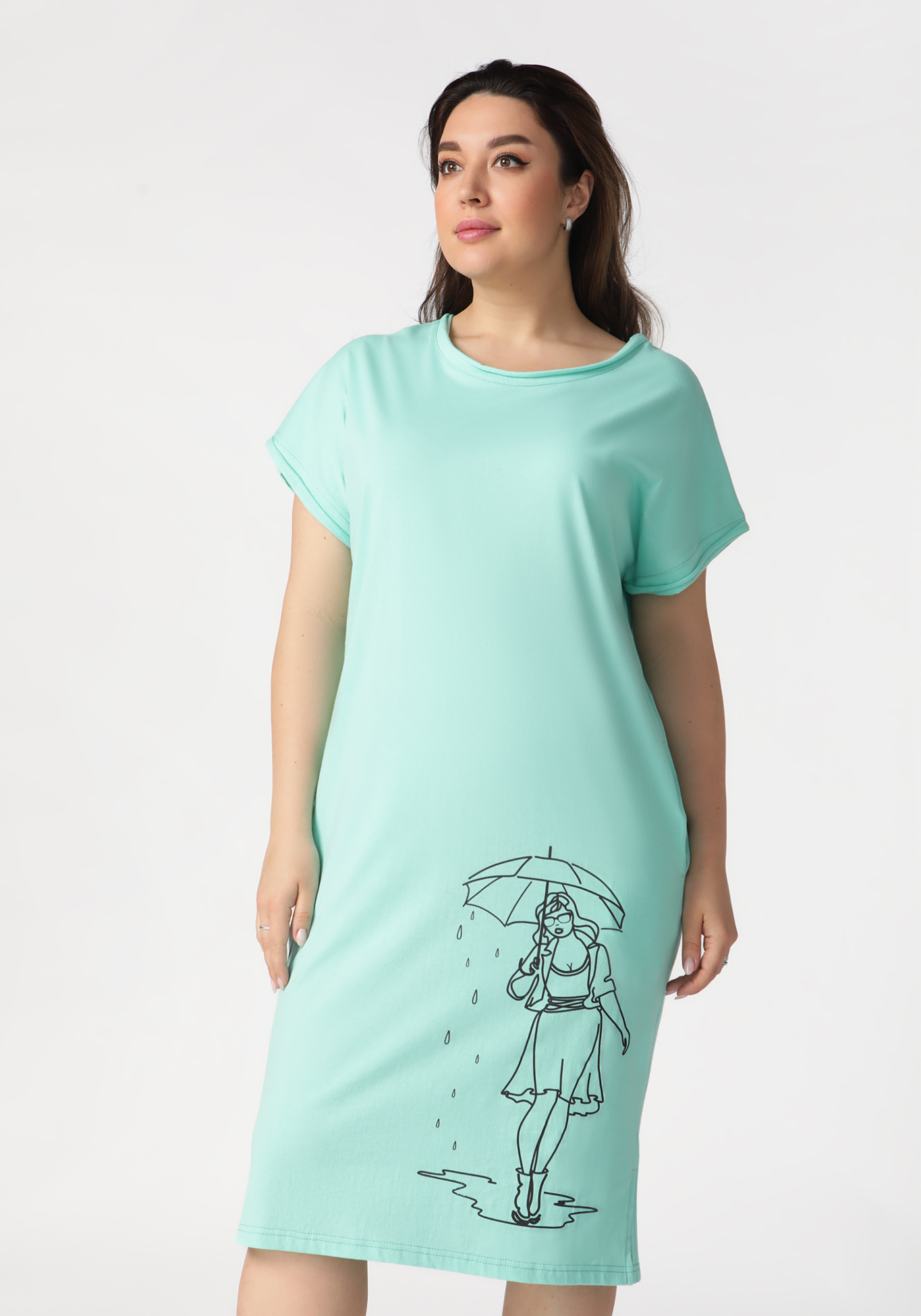 Платье «Легкая прогулка» ZORY, размер 50, цвет красный - фото 6