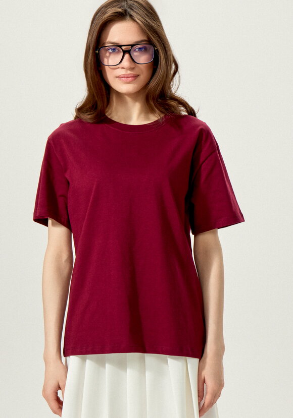 Футболка оверсайз базовая шир.  580, рис. 43