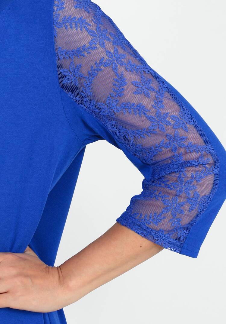 Кардиган с кружевными вставками и поясом шир.  750, рис. 15