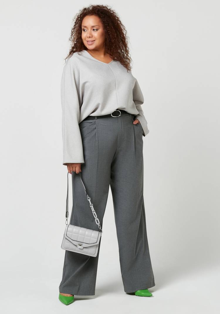 Блуза с V-образным вырезом и длинным рукавом шир.  750, рис. 4