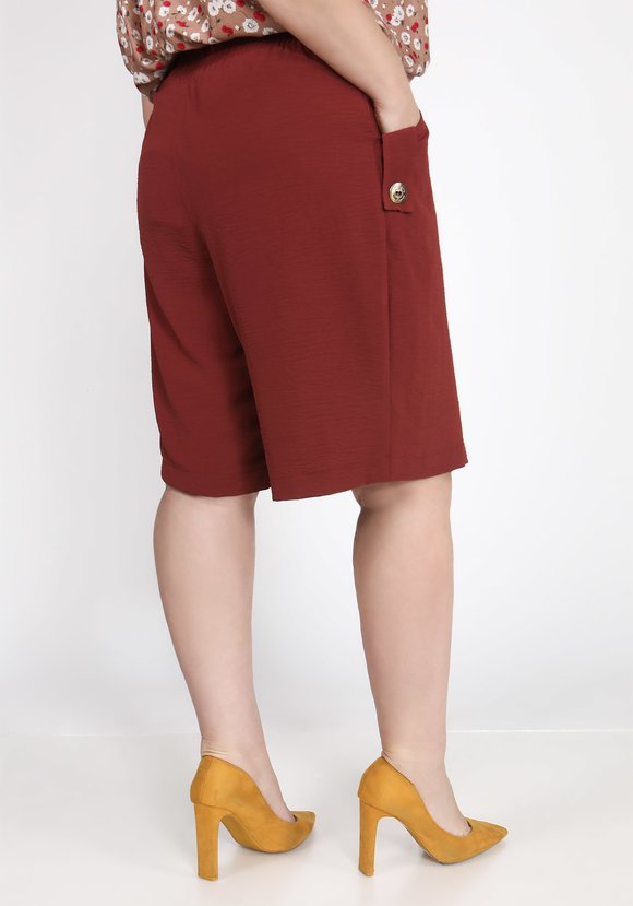 Шорты бермуды с карманами и патами шир.  580, рис. 6