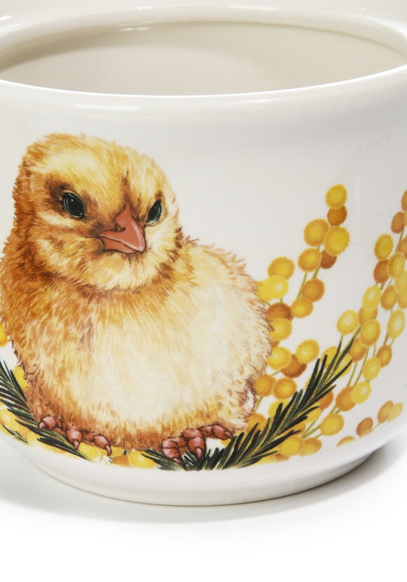 Сахарница с ложкой Полевые цветы шир.  580, рис. 5