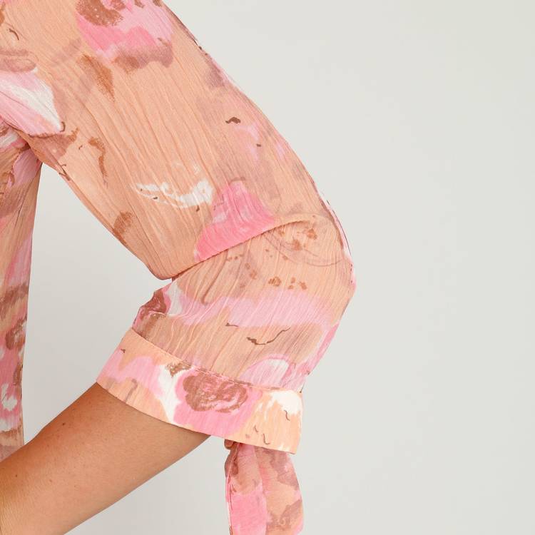 Туника расклешенного кроя с пуговицами шир.  750, рис. 5