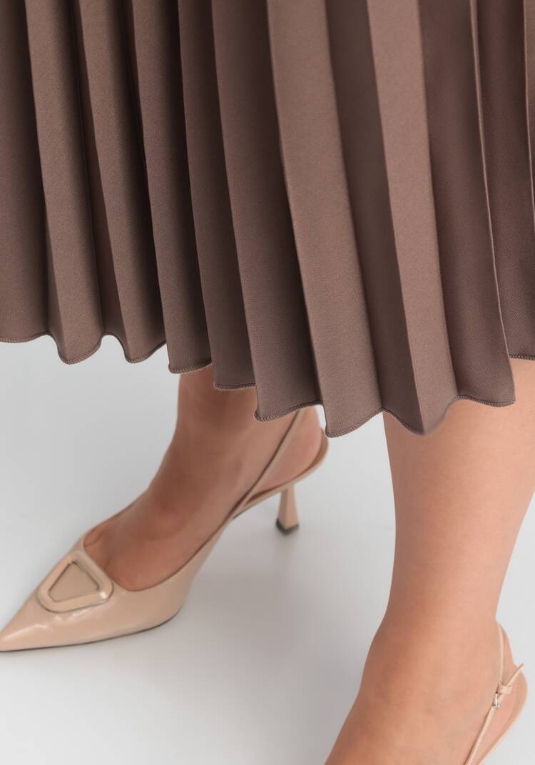 Юбка свободного кроя плиссированная шир.  750, рис. 22