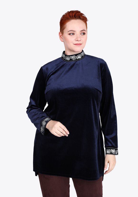 Туника Мягкие объятия шир.  580, рис. 5