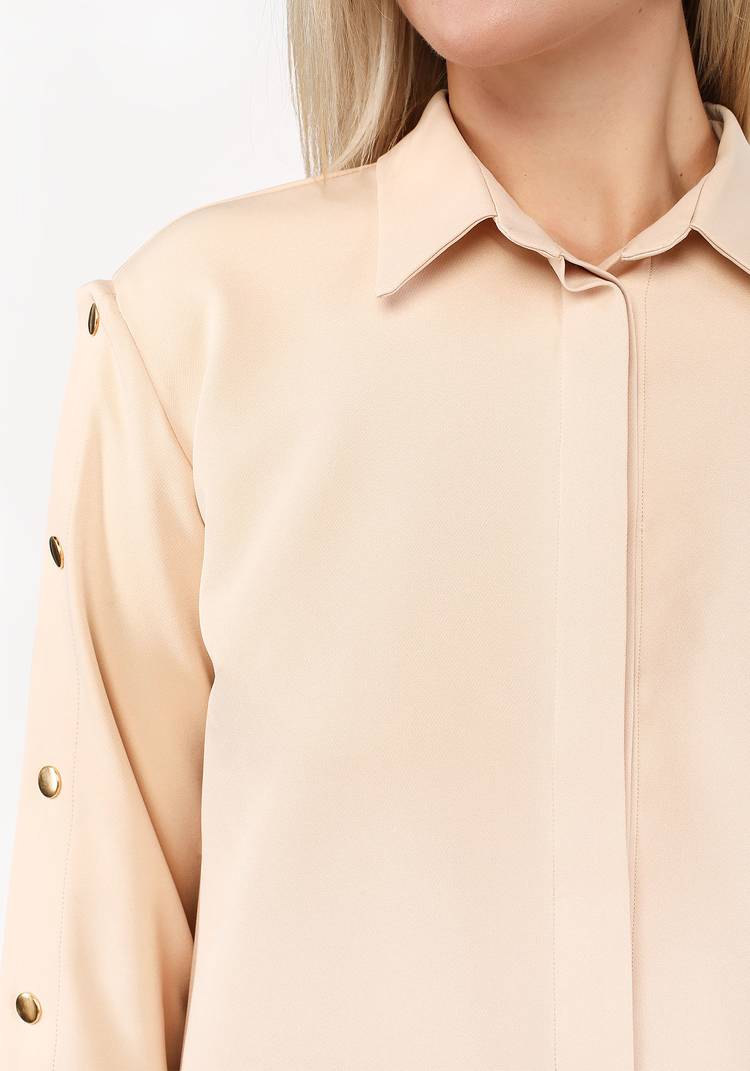 Блуза с застежкой на рукавах шир.  750, рис. 7