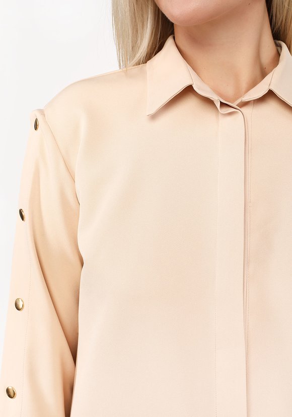 Блуза с застежкой на рукавах шир.  580, рис. 7