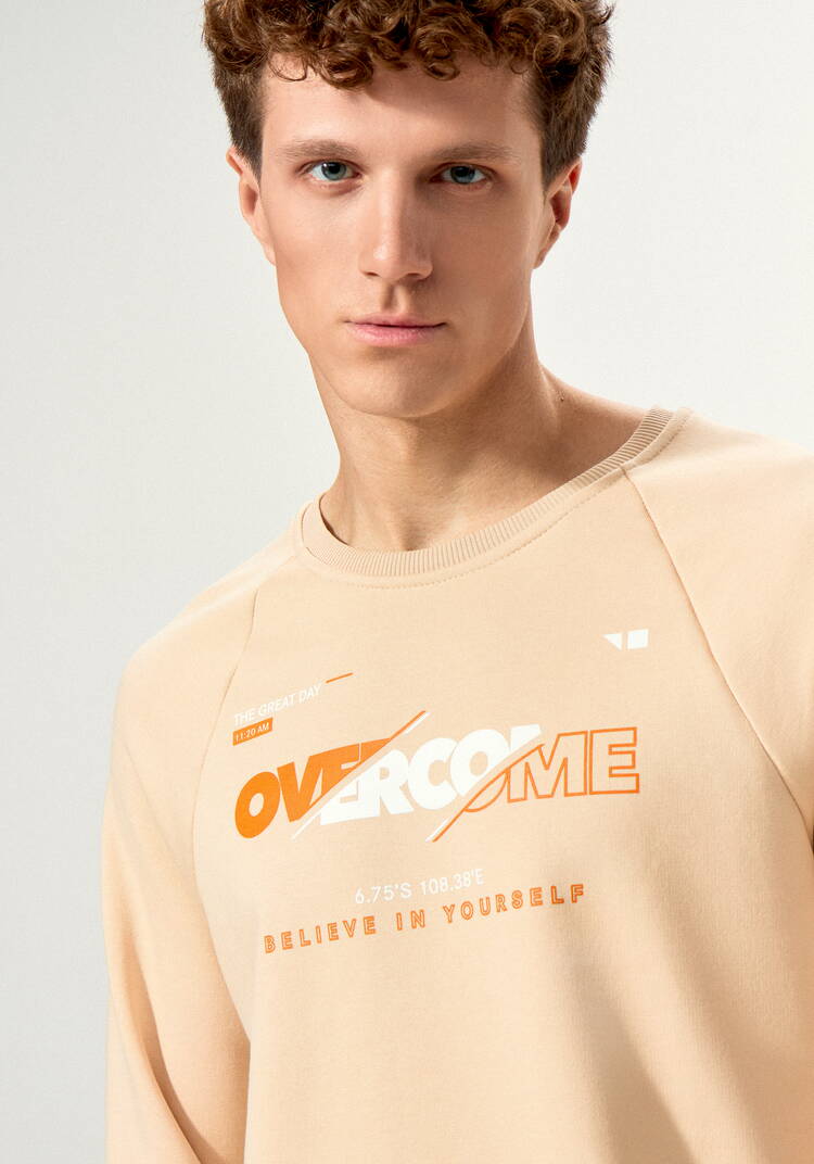 Свитшот с принтом на передней полочке шир.  750, рис. 12