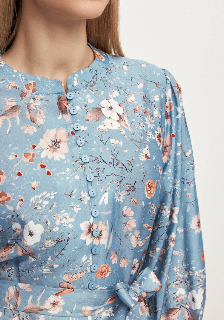 Платье с принтом по рукавам Герда шир.  750, рис. 32