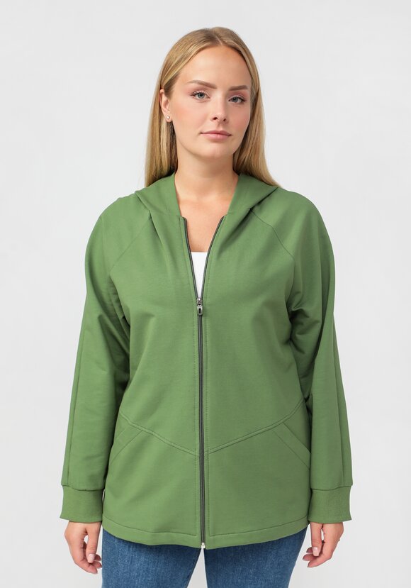 Худи на молнии с рукавом реглан шир.  580, рис. 25