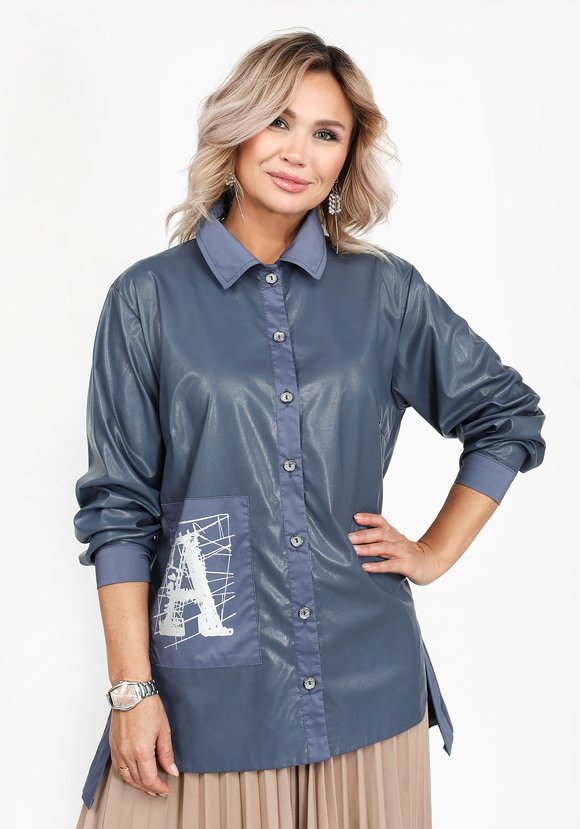 Блуза Долгожданный рассвет шир.  580, рис. 1