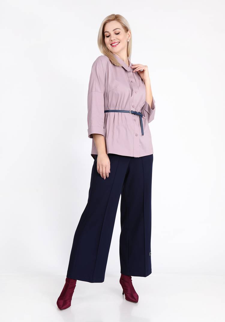 Блуза с ассиметричной застежкой шир.  750, рис. 7