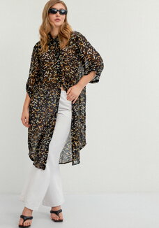 Рубашка с рукавом 7/8 и патами