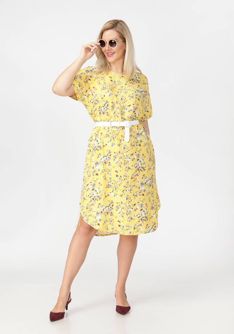 Платье в мелкий цветочек Майя шир.  750, рис. 8