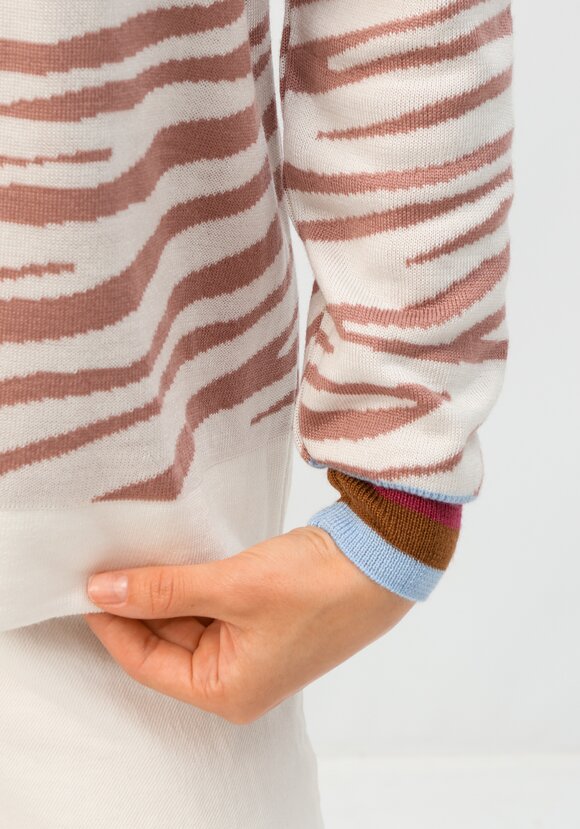 Джемпер с жаккардовым рисунком шир.  580, рис. 6