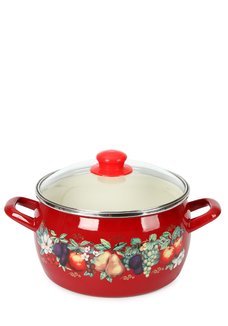 Эмалированная кастрюля Эдем