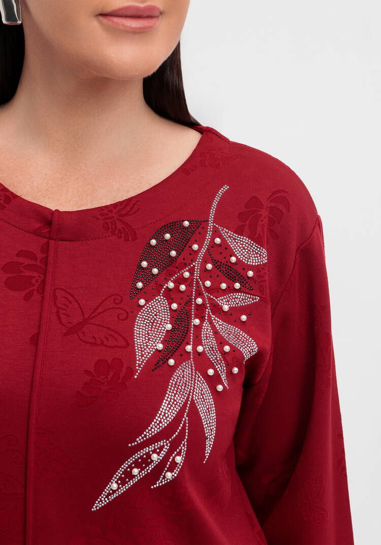 Блуза Ани шир.  750, рис. 5