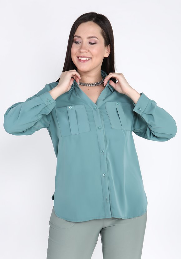 Блуза Утонченный вкус шир.  580, рис. 2