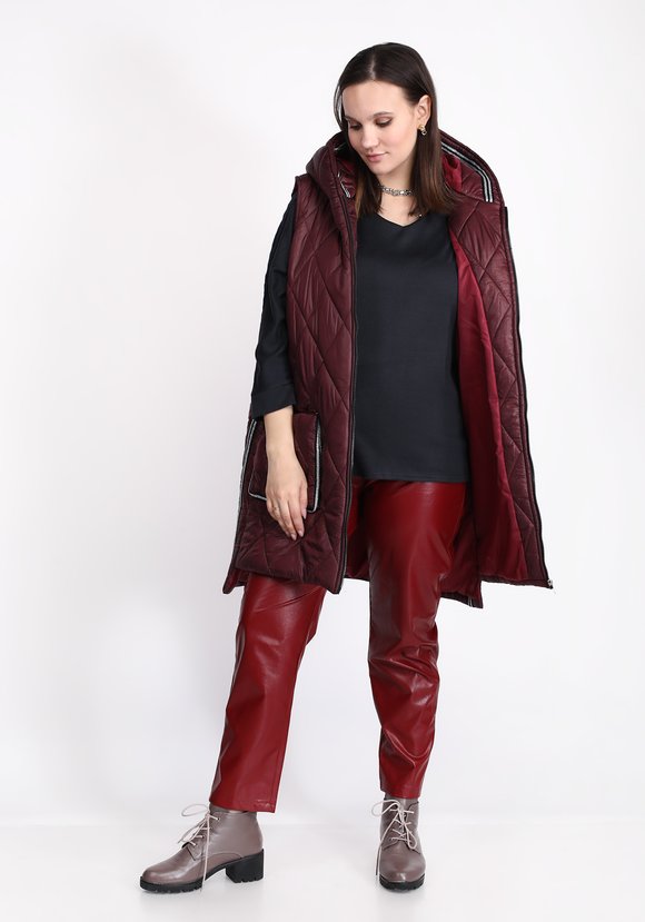 Жилет Модное тепло шир.  580, рис. 8