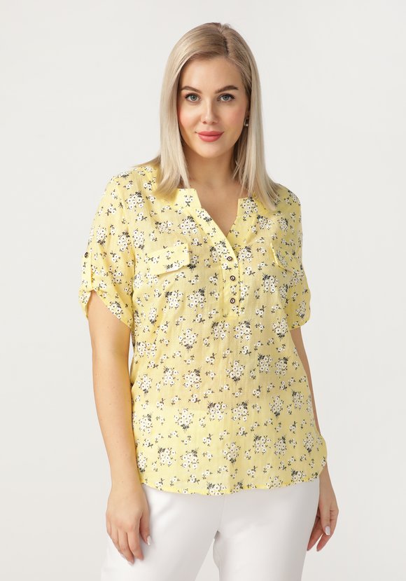 Блуза Солнечный сад шир.  580, рис. 13