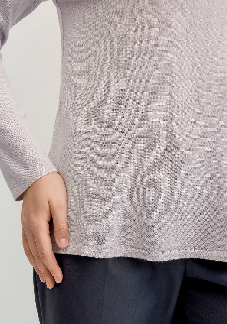 Водолазка удлиненная с воротником хомут шир.  750, рис. 13