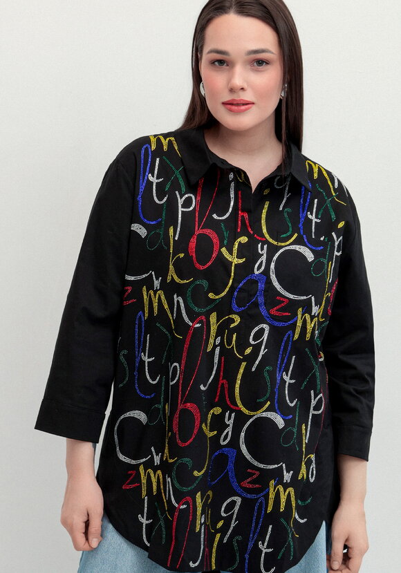 Рубашка Георгина шир.  580, рис. 23