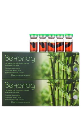 Комплекс для здоровья вен Венолад, 2 шт.