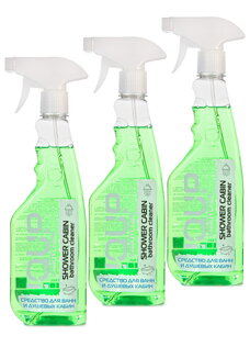 Спрей для ванн и душевых кабин, 3 шт.