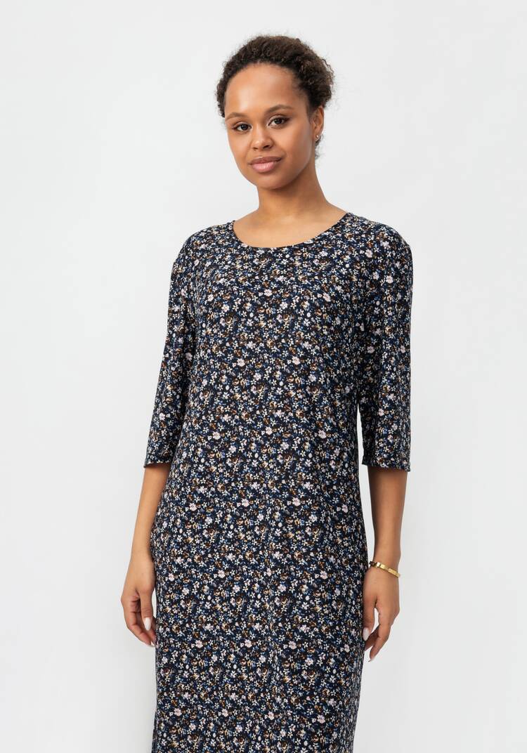 Платье Веточка сакуры шир.  750, рис. 12