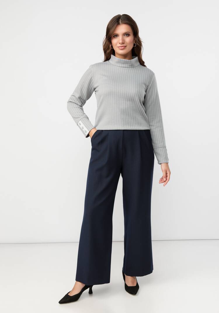 Водолазка с декором на рукавах шир.  750, рис. 14