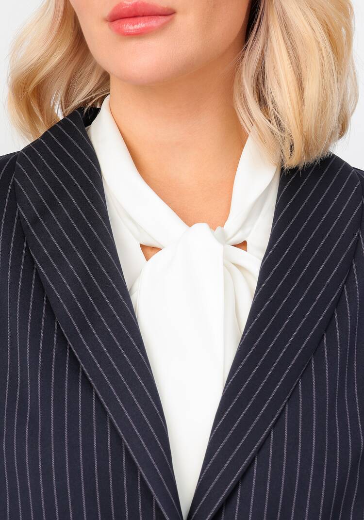 Пиджак однобортный в полоску шир.  750, рис. 24