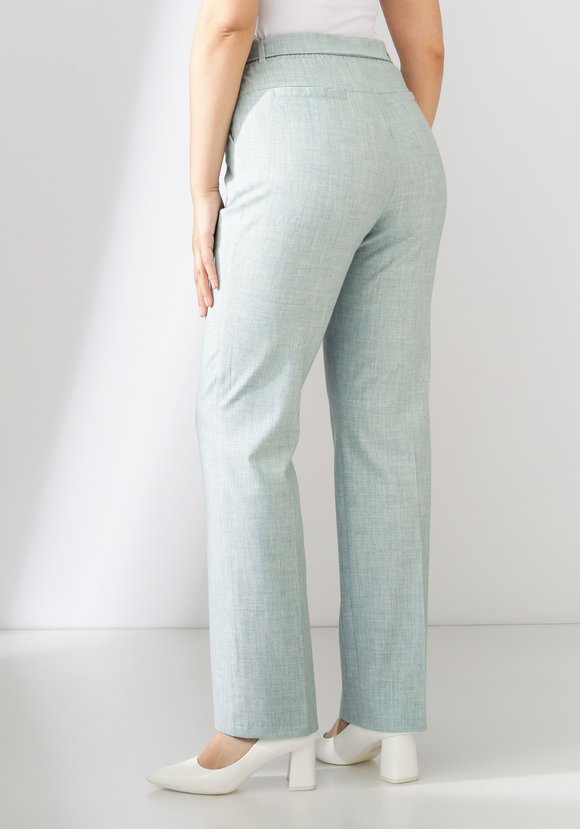 Брюки классические на широкой резинке шир.  580, рис. 23