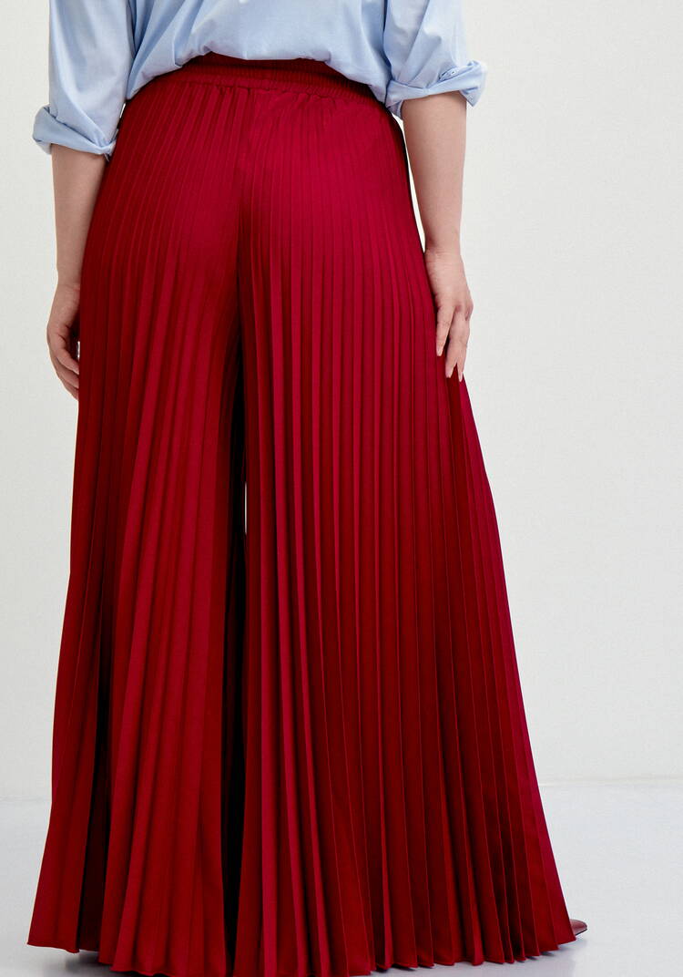 Брюки гофре с декоративным поясом шир.  750, рис. 19