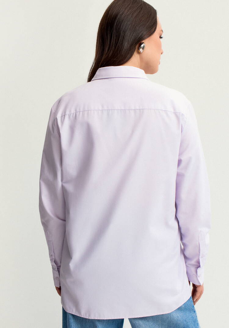 Рубашка хлопковая с шевроном на рукаве шир.  750, рис. 12