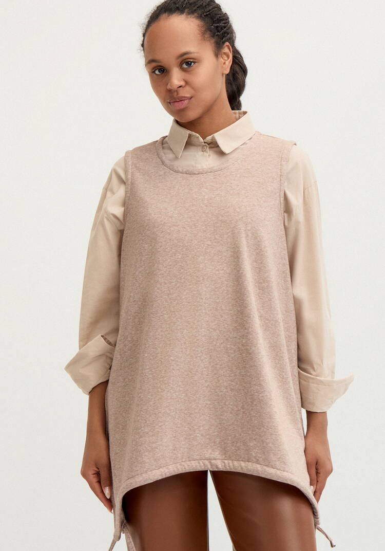 Жилет на кулиске по низу шир.  750, рис. 4