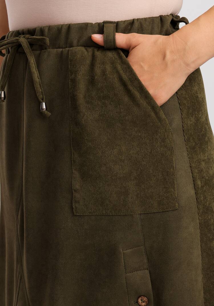 Юбка комбинированная на эластичной ленте шир.  750, рис. 14