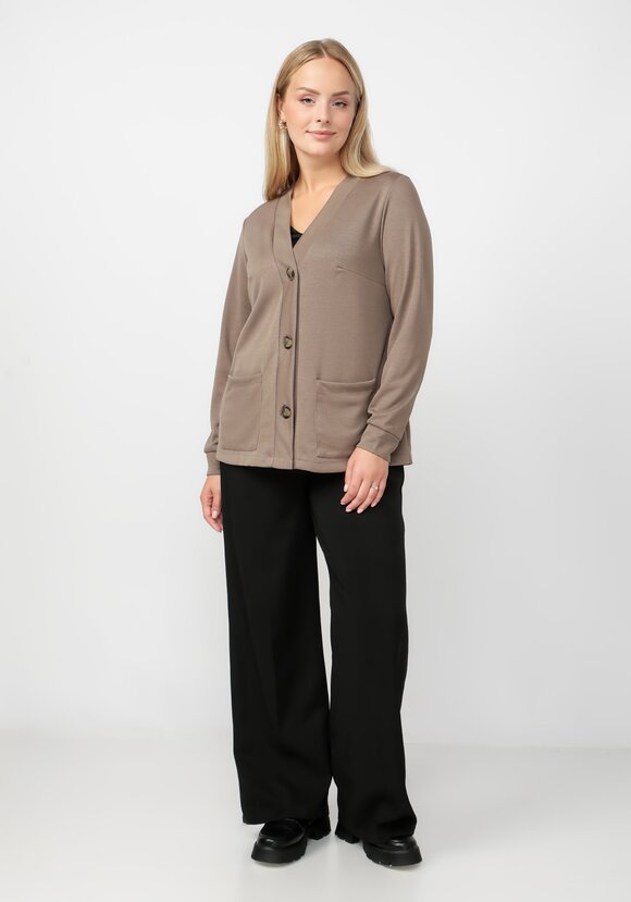 Трикотажный кардиган шир.  580, рис. 18