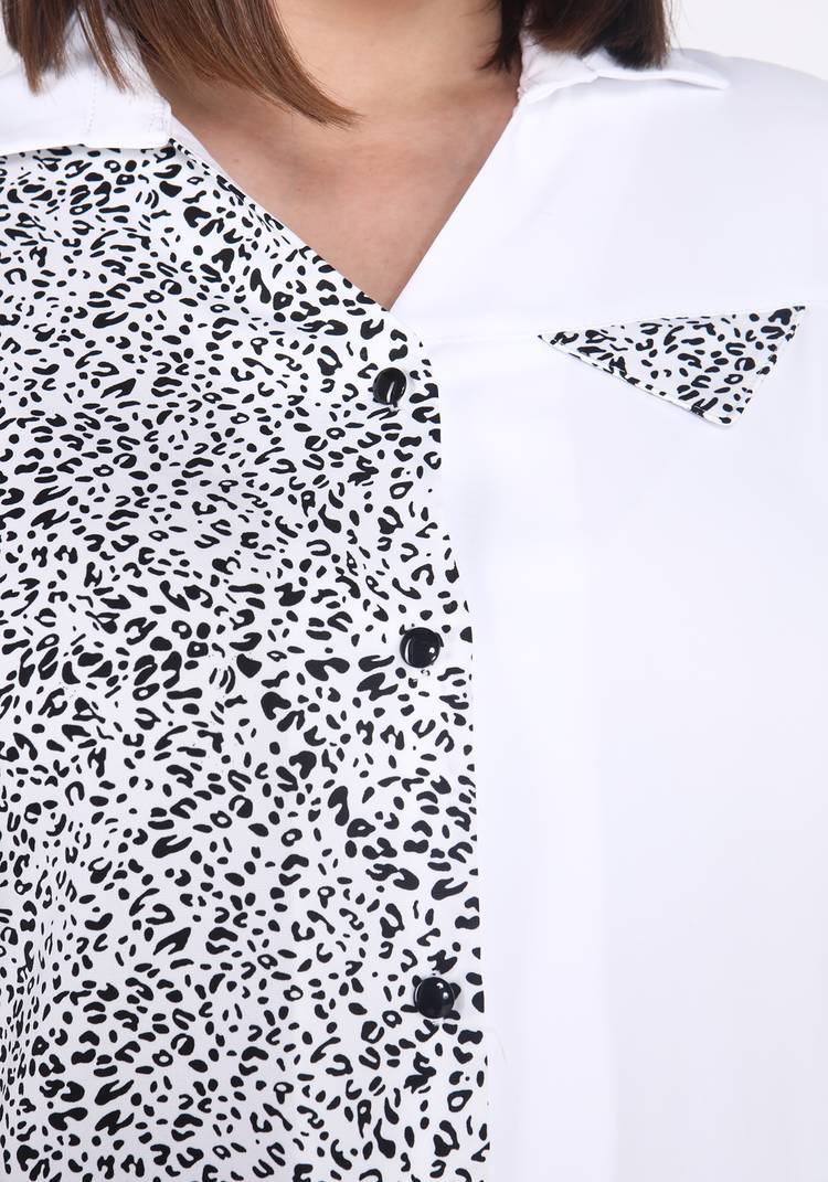 Блуза Неописуемое восхищение шир.  750, рис. 8