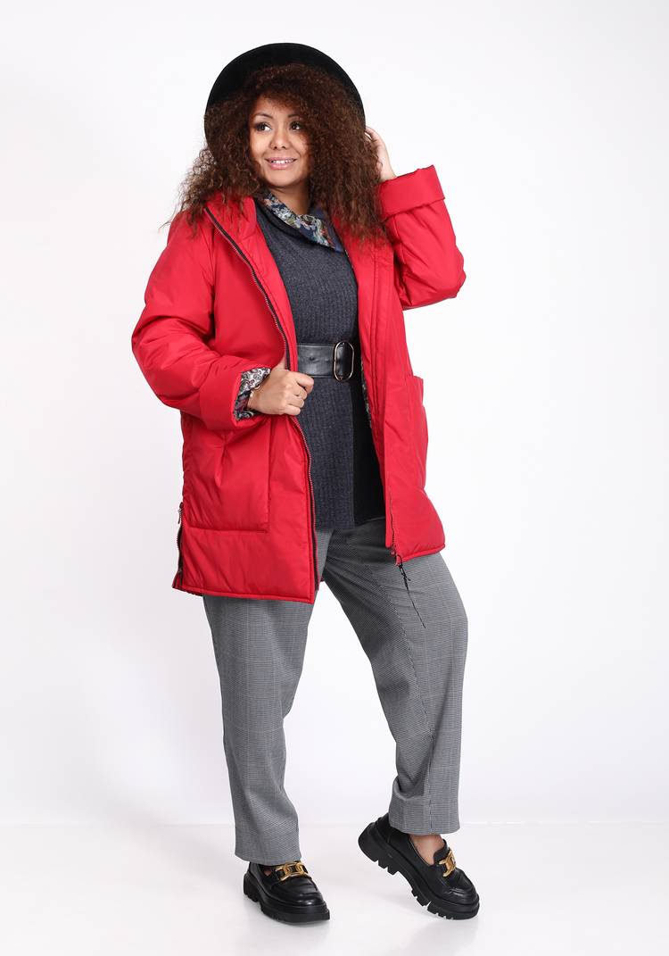 Куртка с капюшоном и накладными карманами шир.  750, рис. 15