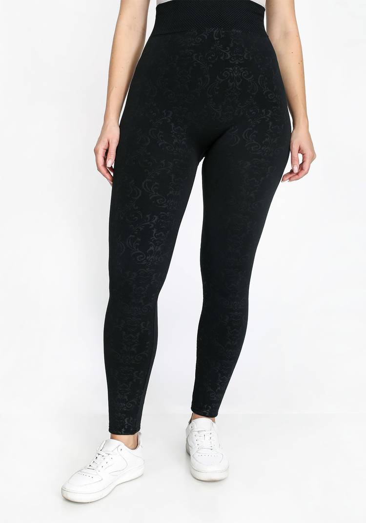 Леггинсы на высокой посадке с узором шир.  750, рис. 7