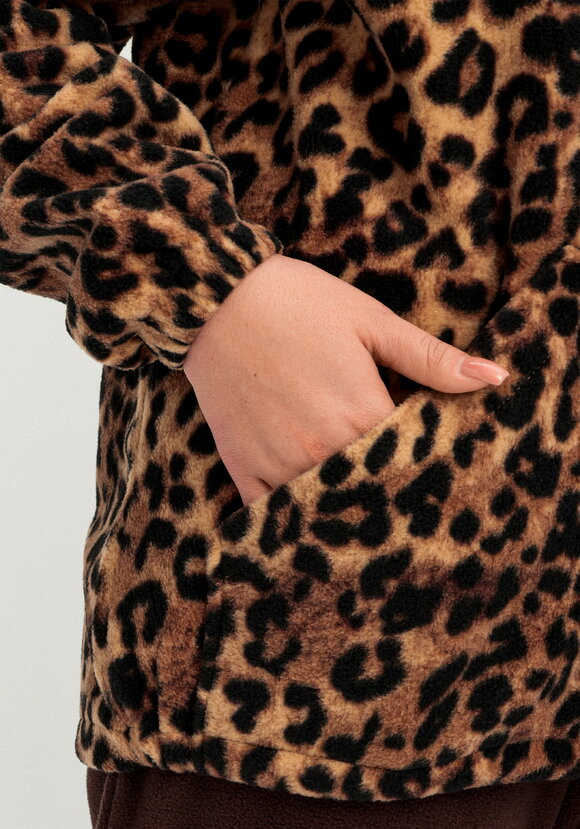 Толстовка из флиса с анималистичным принтом шир.  580, рис. 5