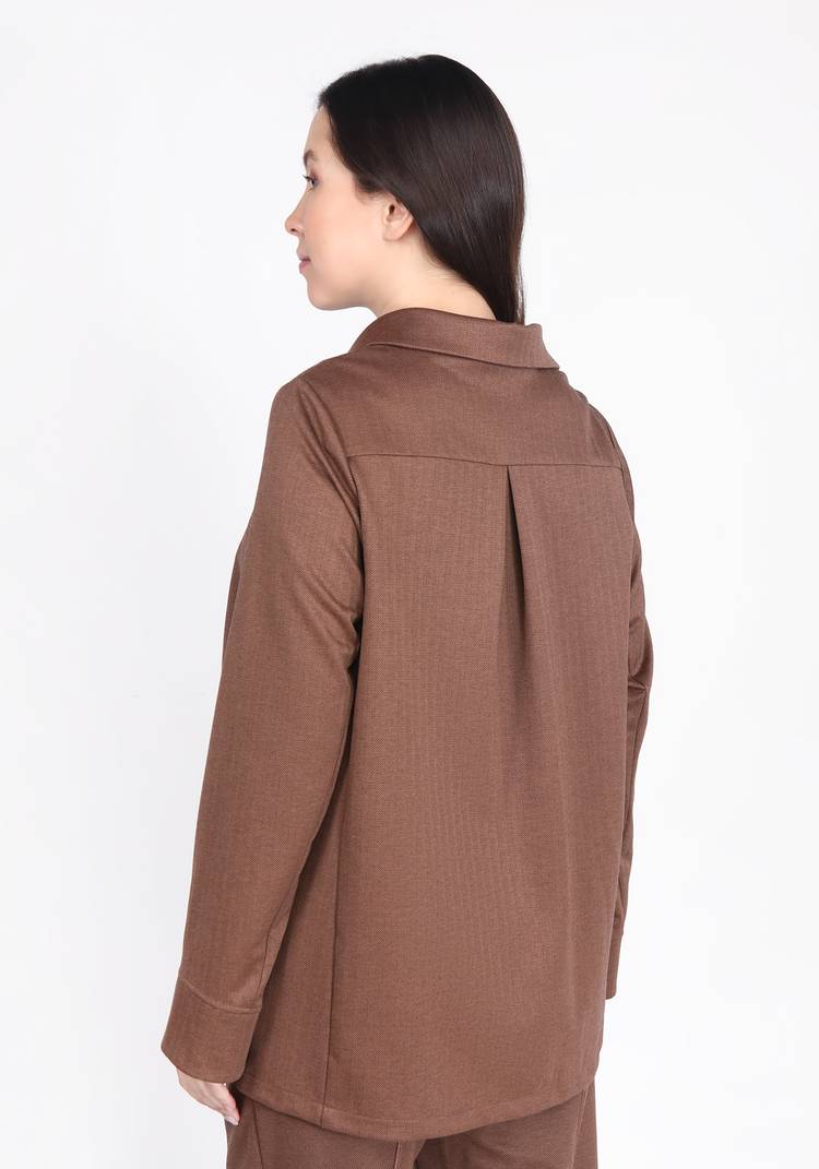 Блуза из экозамши шир.  750, рис. 5