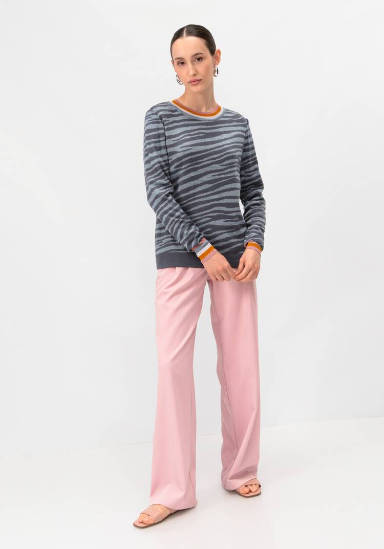 Джемпер с жаккардовым рисунком шир.  750, рис. 17