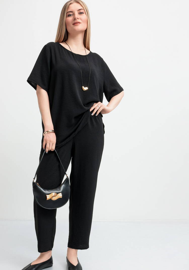 Костюм с брюками из легкой ткани шир.  750, рис. 18