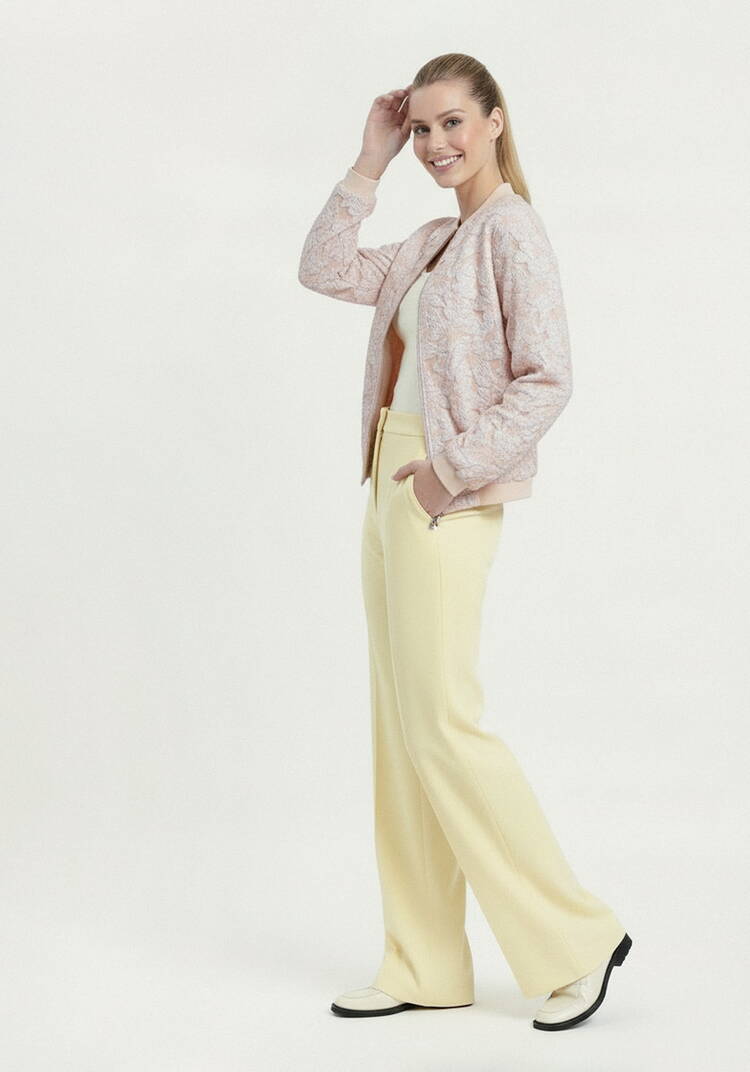 Бомбер из ткани с жаккардовым узором шир.  750, рис. 19