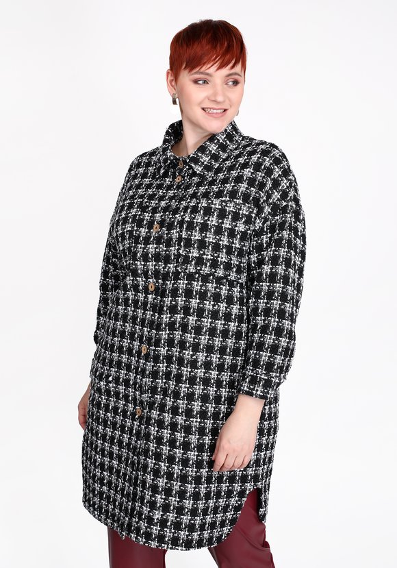 Жакет рубашечного типа Комфорт тепла шир.  580, рис. 13