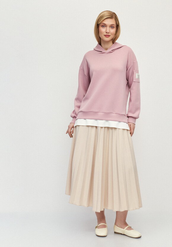 Худи с нашивкой по рукаву шир.  580, рис. 11